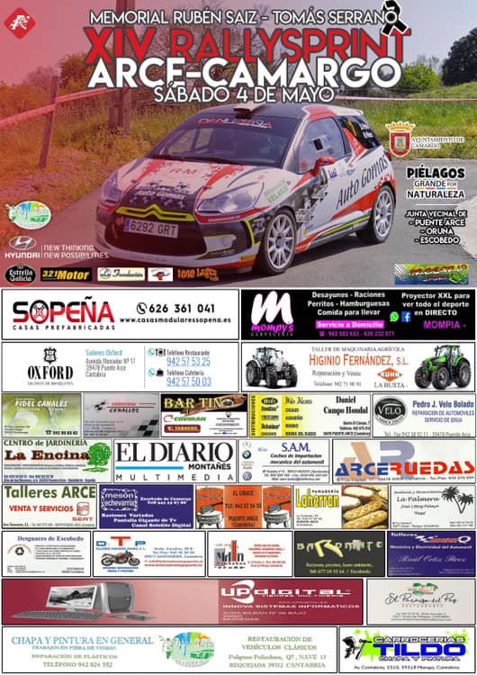 XIV Rallysprint  Arce - Camargo