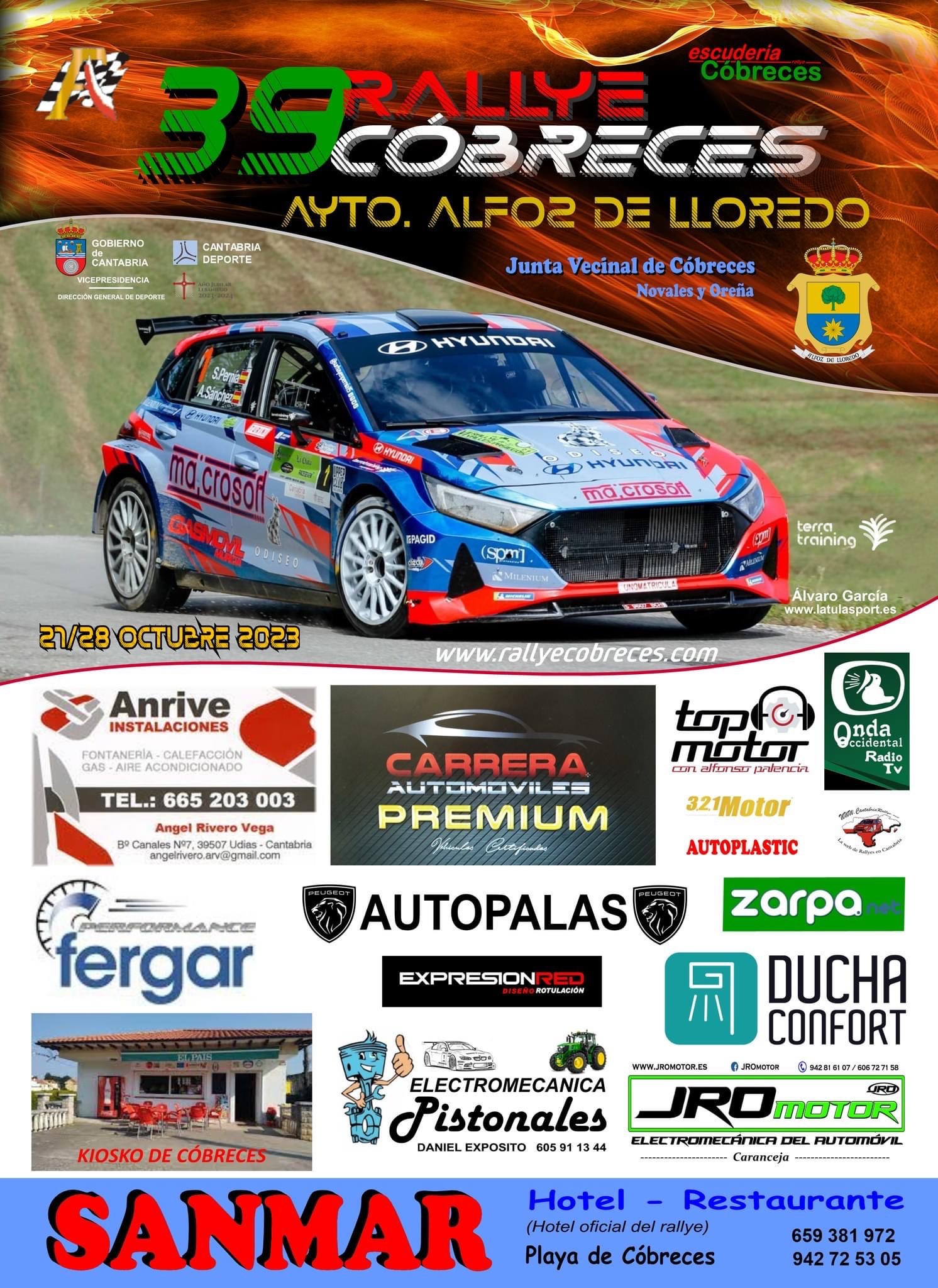 Quinta prueba del campeonato de Cantabria de Rallyes 