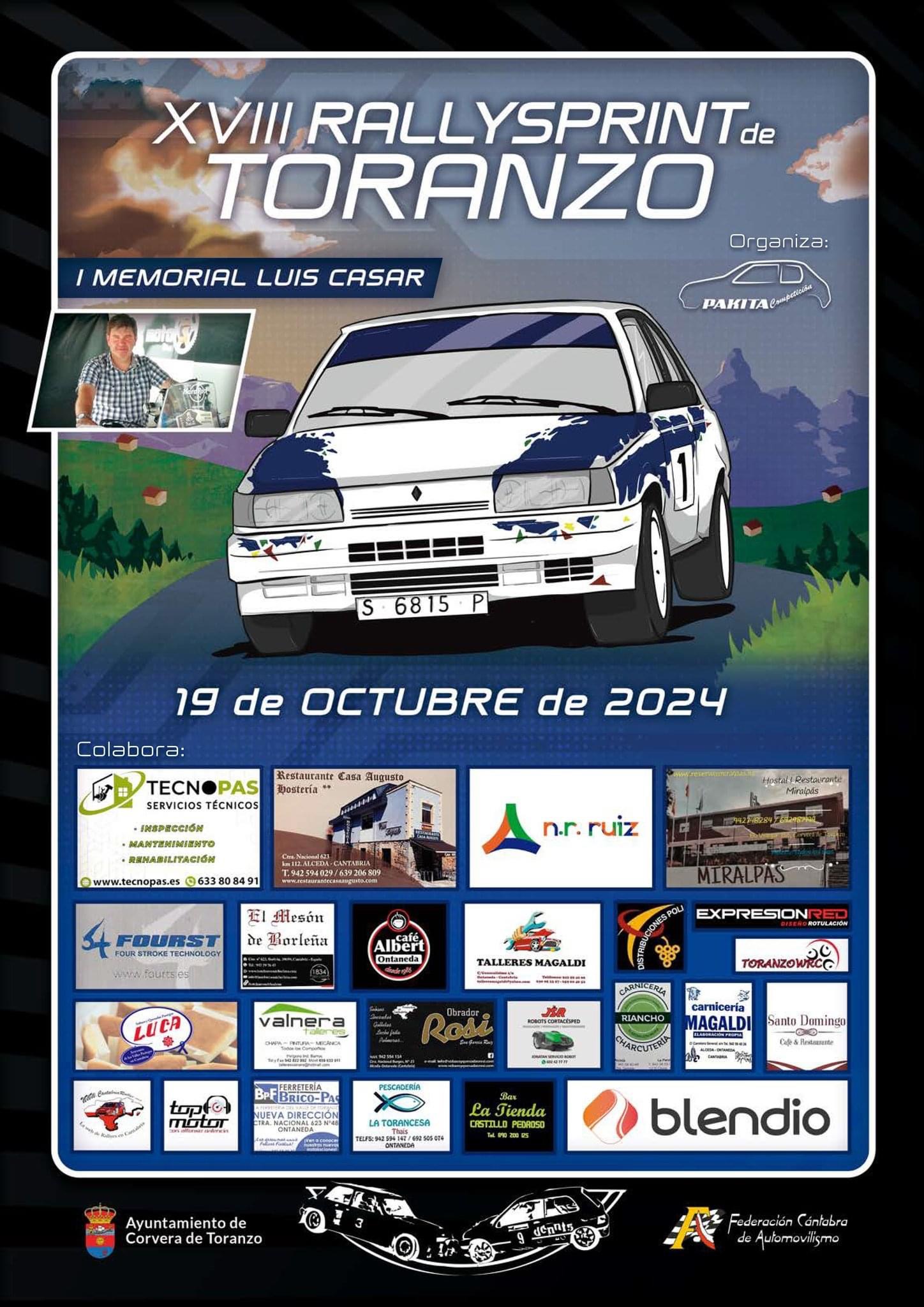 Quinta prueba del campeonato de Cantabria de Rallysprint 