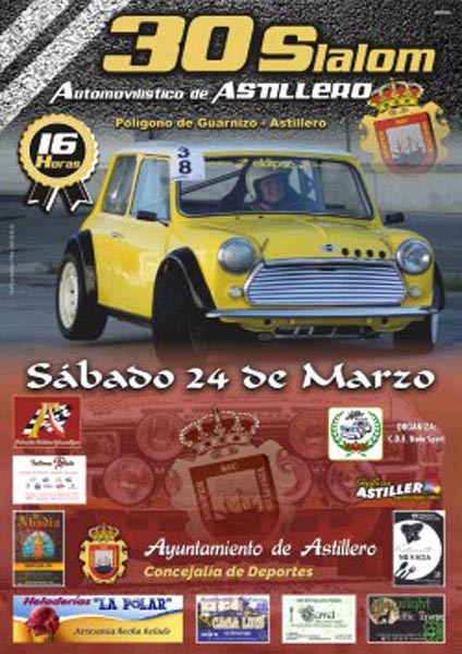 El C.D.E. Nola Sport organiza el XXX Slalom de El Astillero - Guarnizo, que se celebrará el día 24/03/2018